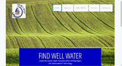 Desktop Screenshot of findwellwater.com