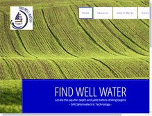 Tablet Screenshot of findwellwater.com